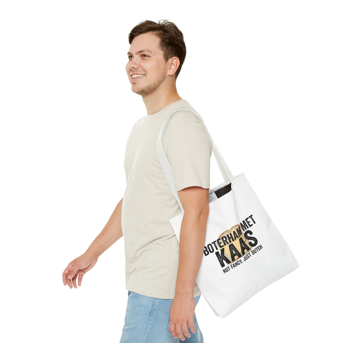 Tote Bag – Boterham met Kaas Printify