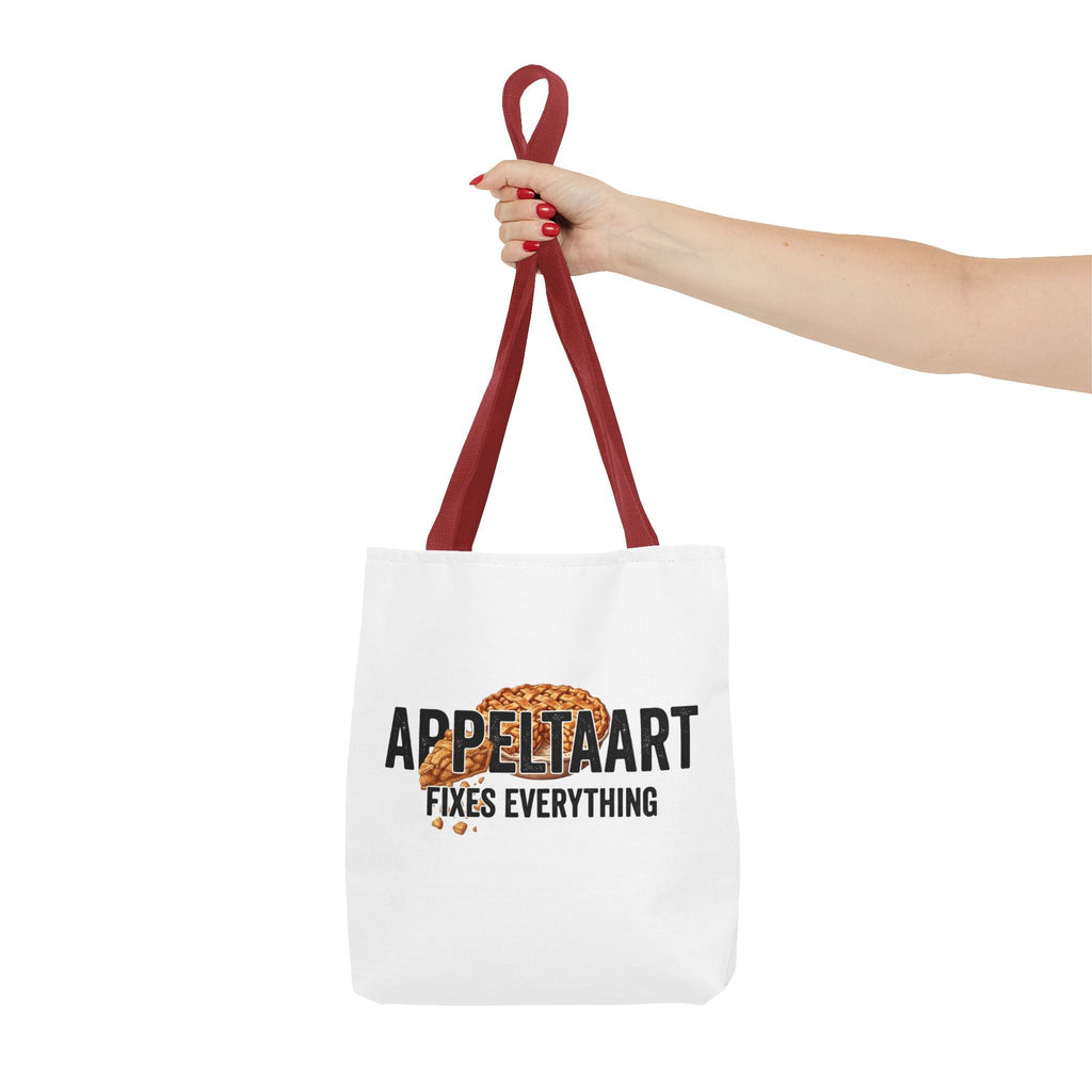 Cadeau voor Bakliefhebber – Tote Bag – Appeltaart Fixes Everything Printify