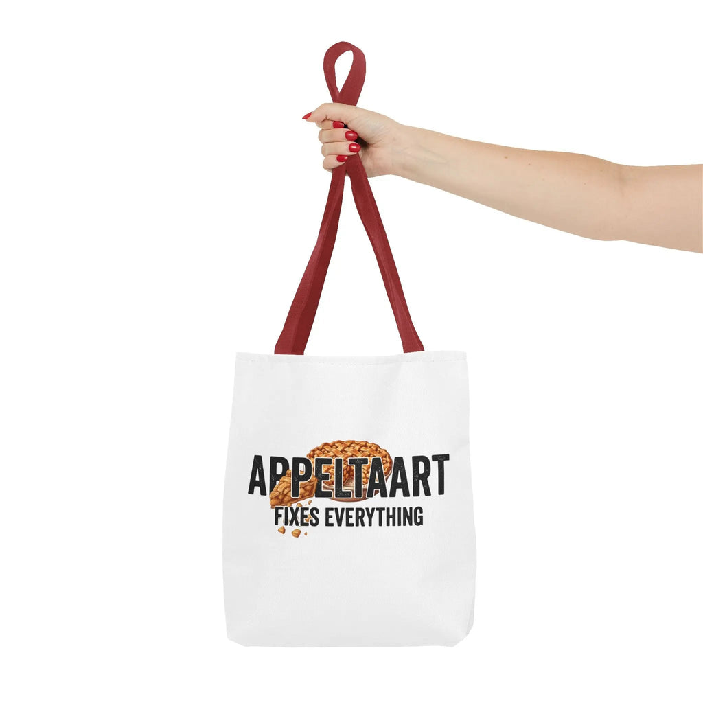 Cadeau voor Bakliefhebber – Tote Bag – Appeltaart Fixes Everything Printify