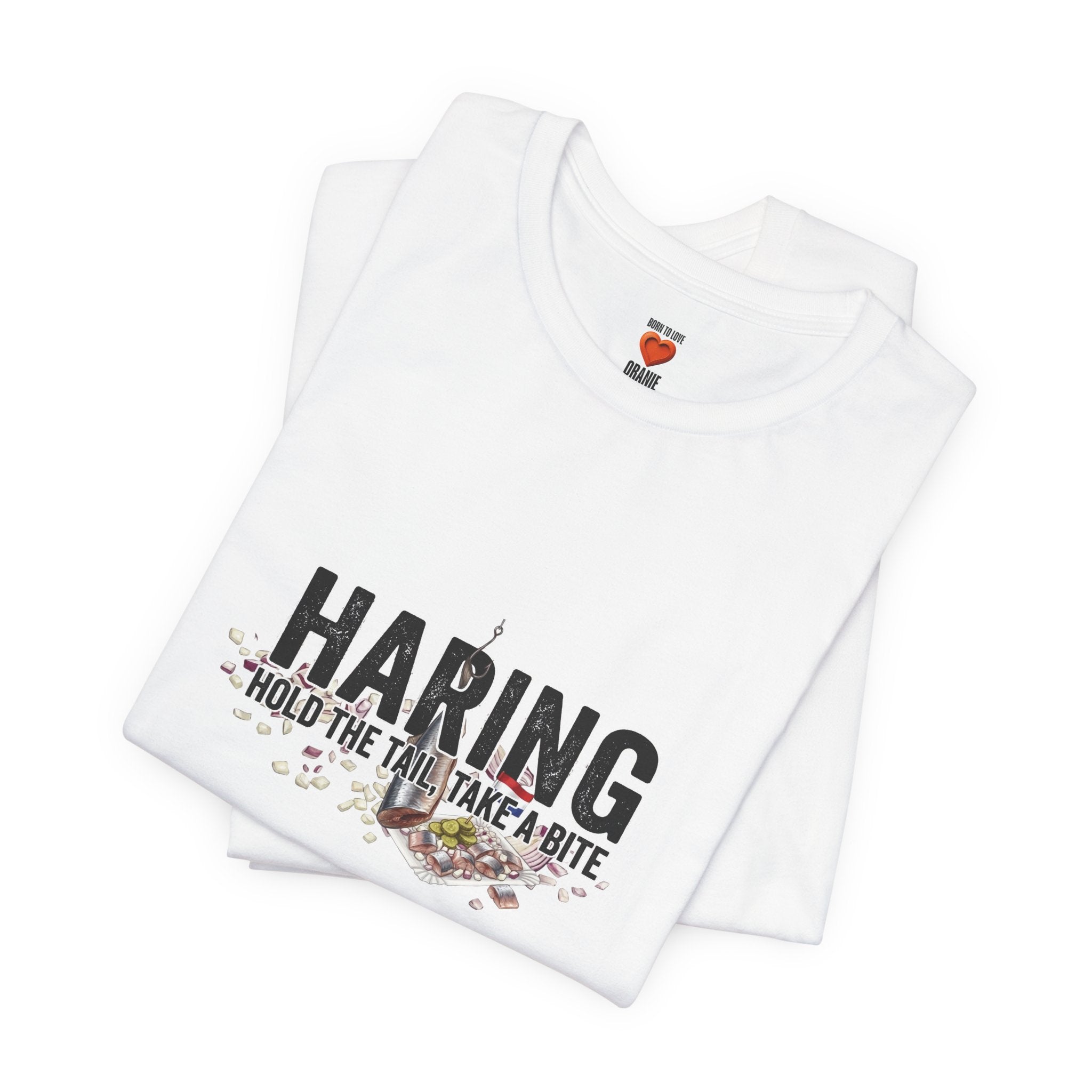 Haring — Hold the Tail, Take a Bite. 🧡
| expat cadeau shirt Printify