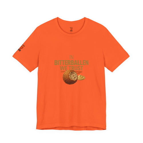In Bitterballen We Trust Shirt, Funny Dutch Food Tee, Netherlands Snack Gift, Dutch Humor T-Shirt, Bitterballen Expat Gift, Holland