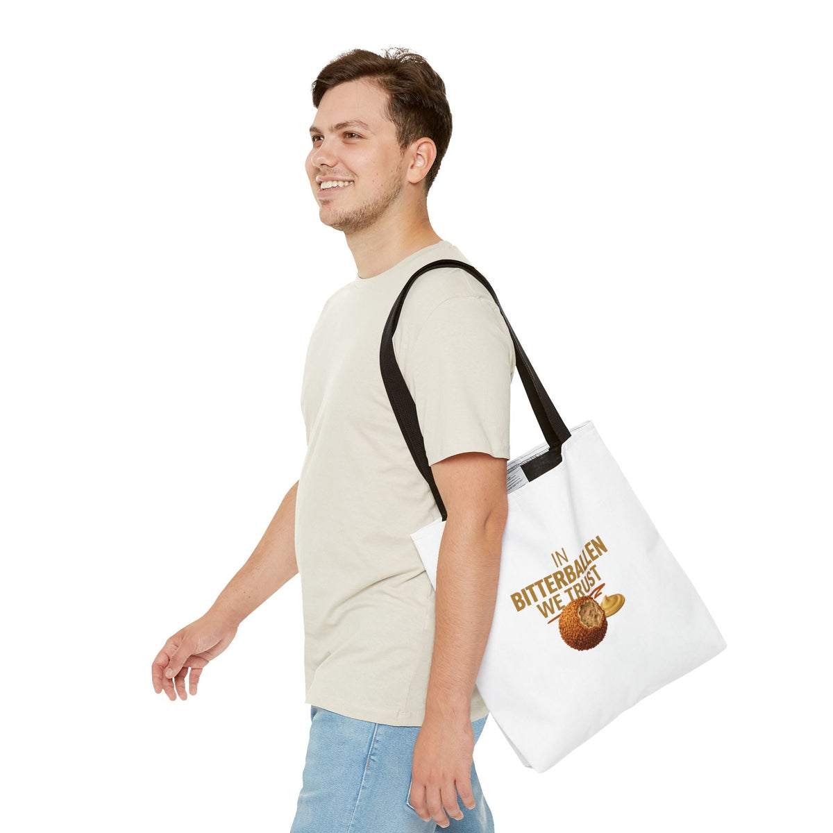 Tote Bag – Bitterballen | Typisch Nederlandse Tas Printify