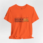 Ik kwam voor het werk, bleef voor de stroopwafels | expat shirt Nederland Printify