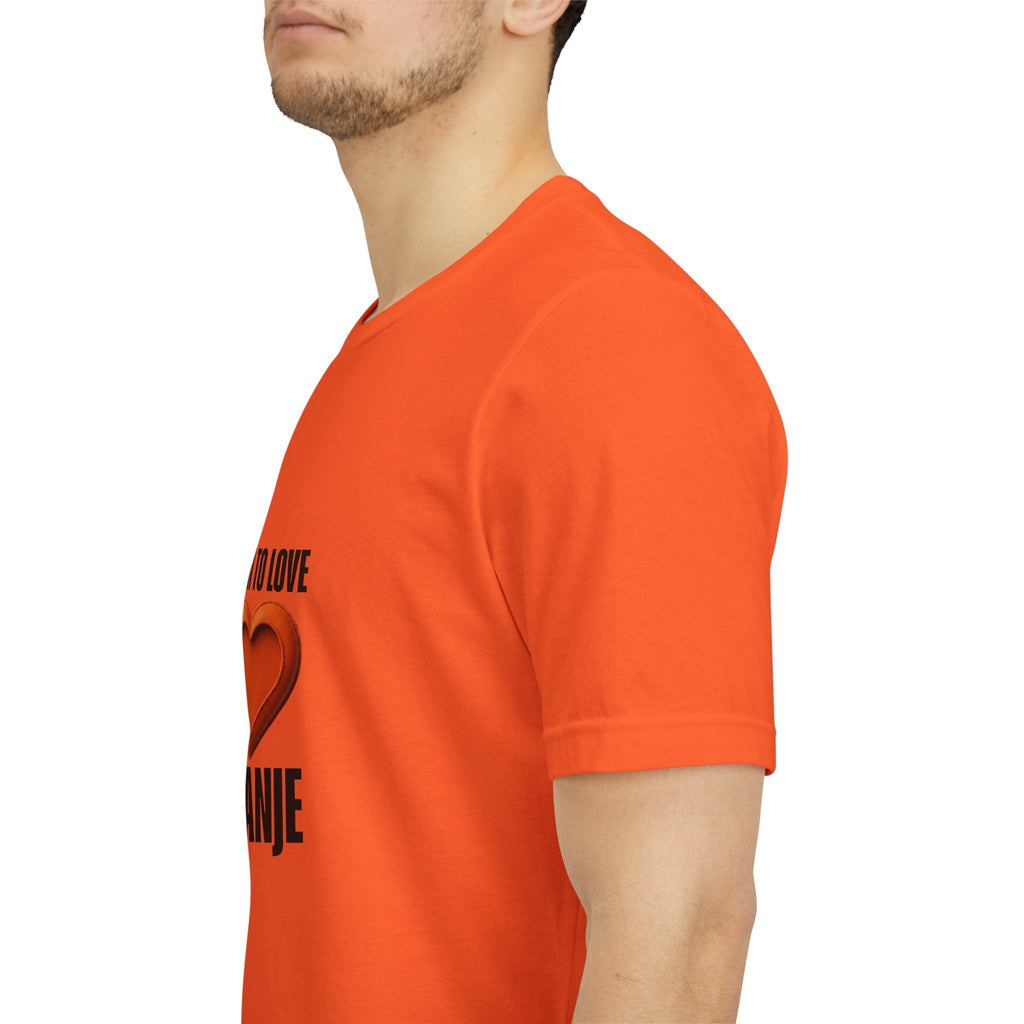 Born to Love Oranje | expat shirt Nederland Printify