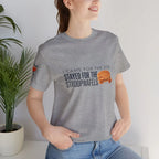 Ik kwam voor het werk, bleef voor de stroopwafels | expat shirt Nederland Printify