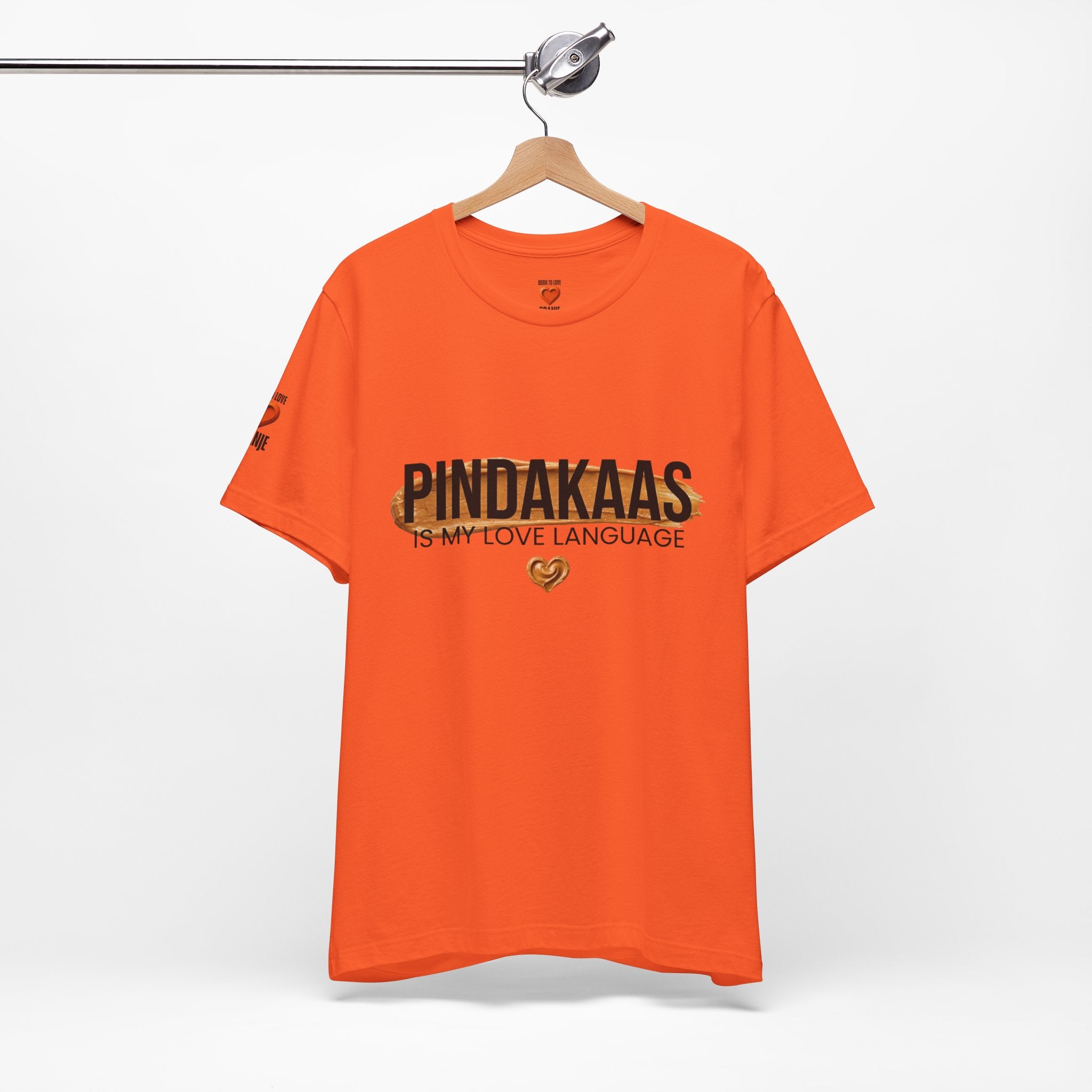 Pindakaas Is My Love Language Shirt, Funny Dutch Expat Gift, Netherlands Peanut Butter Tee, Holland Food Humor T-Shirt, Dutch Gift