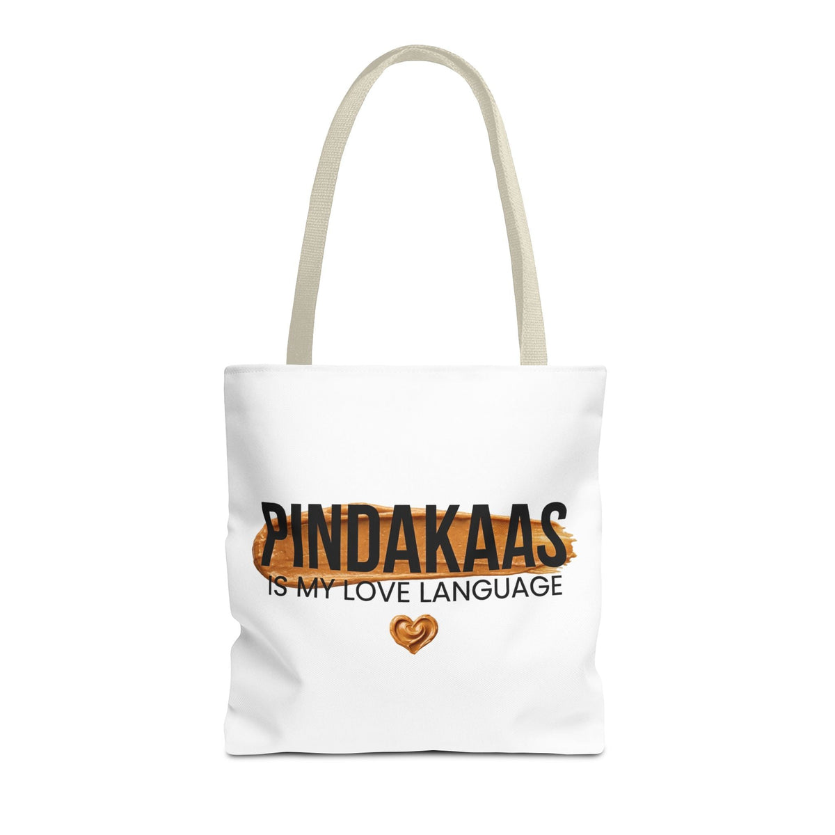 Tote Bag – Pindakaas Is My Love Language Printify