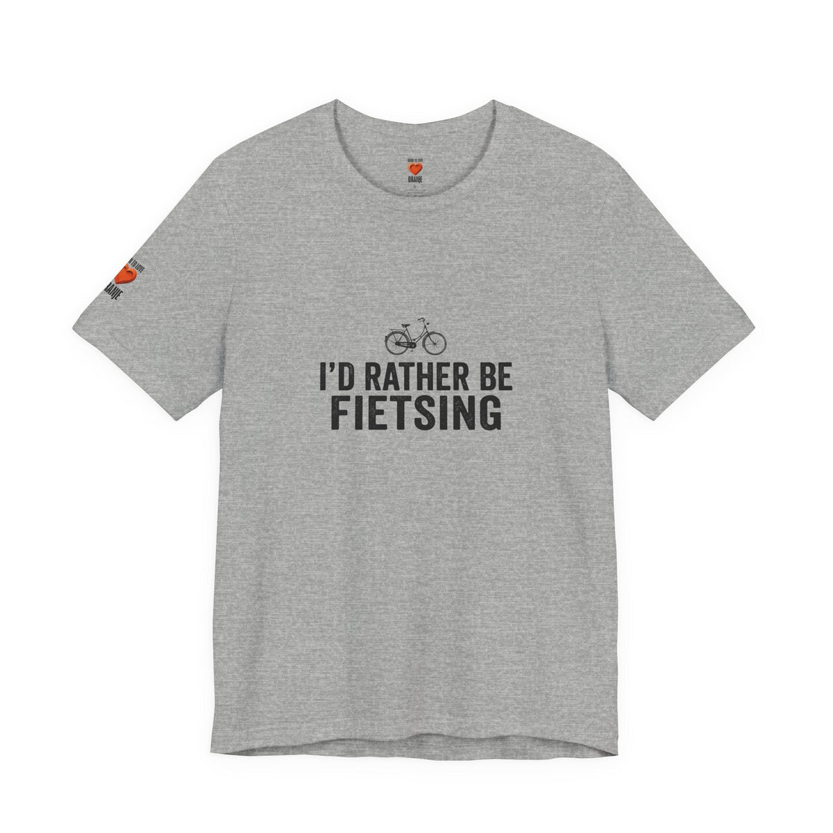 I'd Rather Be Fietsing Shirt | Typisch Nederlands Fiets T-shirt | expat cadeau shirt Printify
