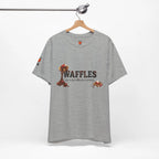 Waffles Shirt | Life Is Better With Toppings Foodie T-shirt Printify