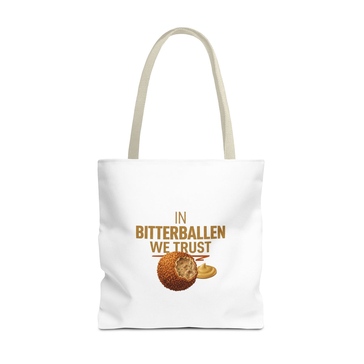 Tote Bag – Bitterballen | Typisch Nederlandse Tas Printify