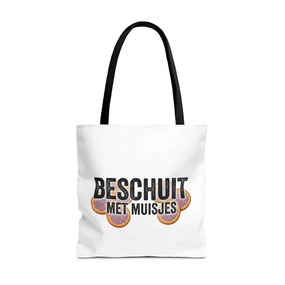 Babyshower shopper Nederland – Tote Bag Beschuit met Muisjes Printify