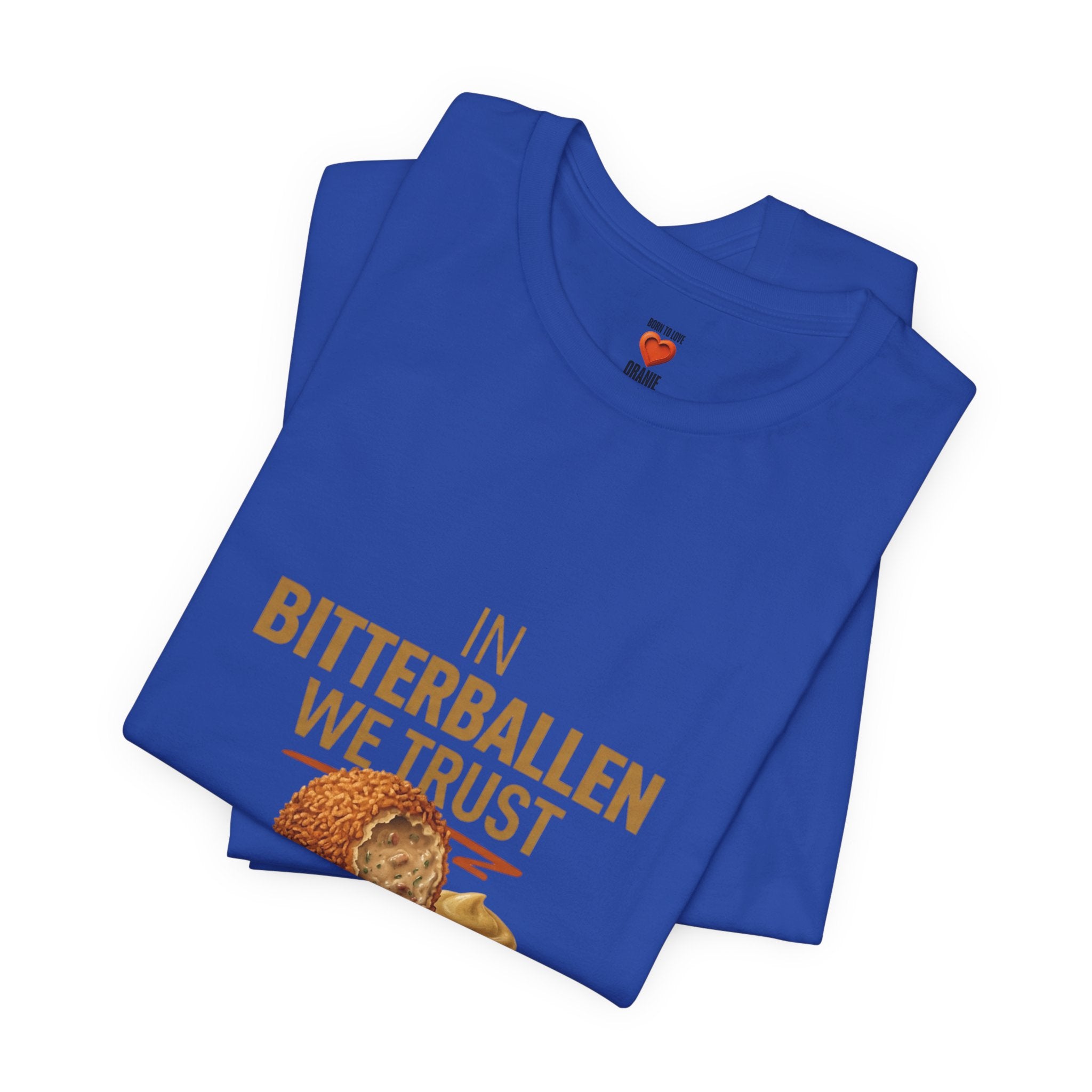 In Bitterballen We Trust Shirt, Funny Dutch Food Tee, Netherlands Snack Gift, Dutch Humor T-Shirt, Bitterballen Expat Gift, Holland