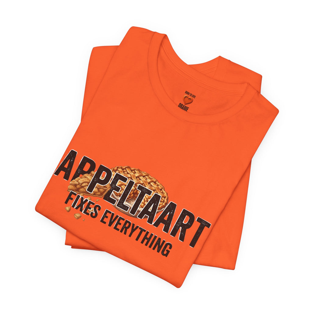 Appeltaart Shirt | Typisch Nederlands Dutch Apple Pie T-shirt Printify
