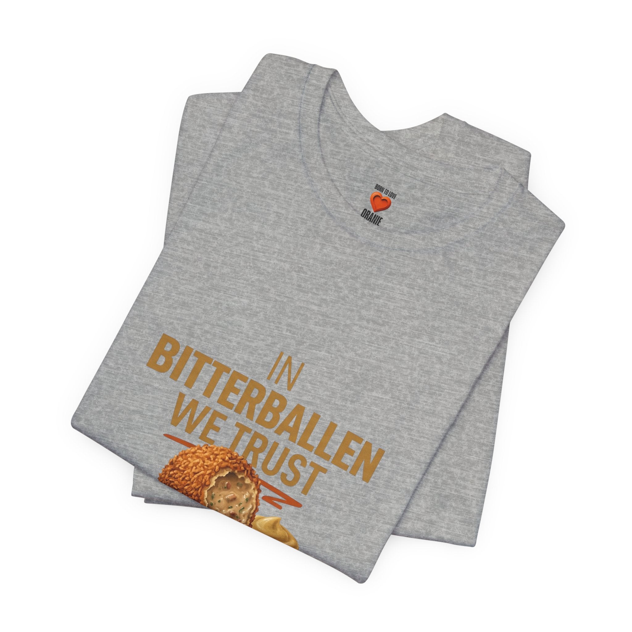 In Bitterballen We Trust Shirt, Funny Dutch Food Tee, Netherlands Snack Gift, Dutch Humor T-Shirt, Bitterballen Expat Gift, Holland