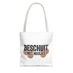 Babyshower shopper Nederland – Tote Bag Beschuit met Muisjes Printify