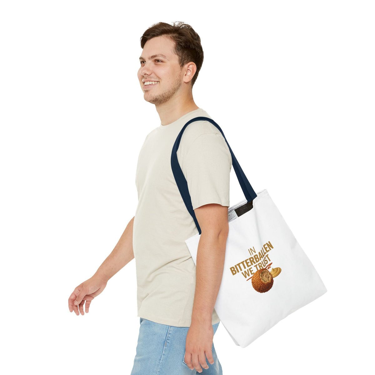 Tote Bag – Bitterballen | Typisch Nederlandse Tas Printify