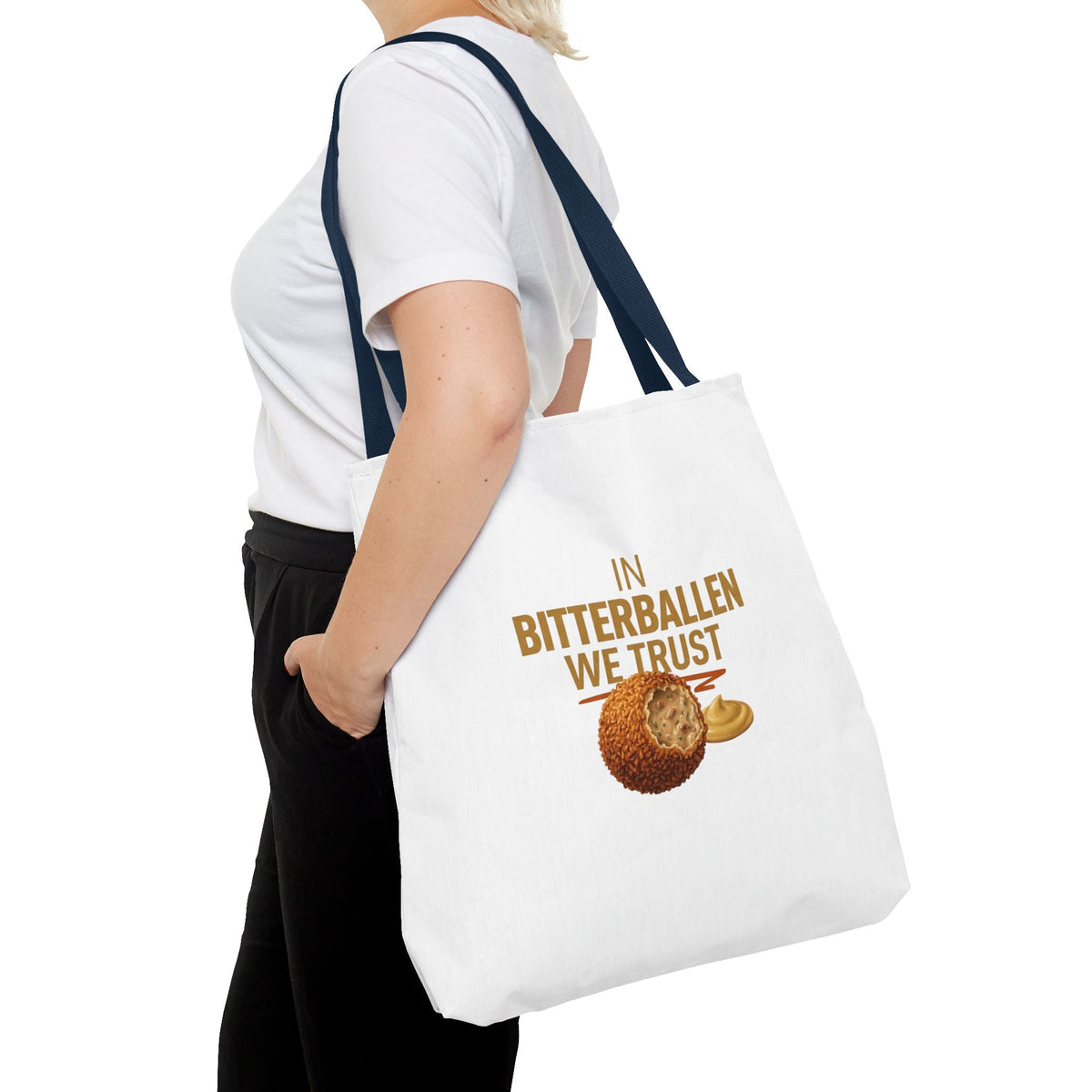 Tote Bag – Bitterballen | Typisch Nederlandse Tas Printify