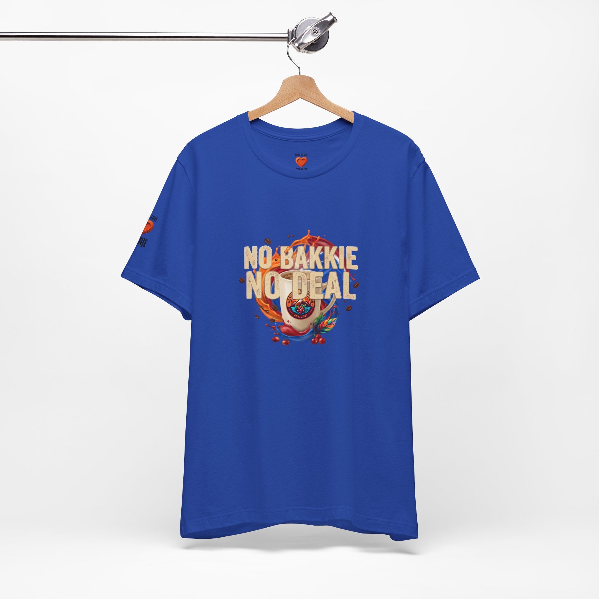 No Bakkie No Deal Shirt | Typisch Nederlands Koffie T-shirt Printify