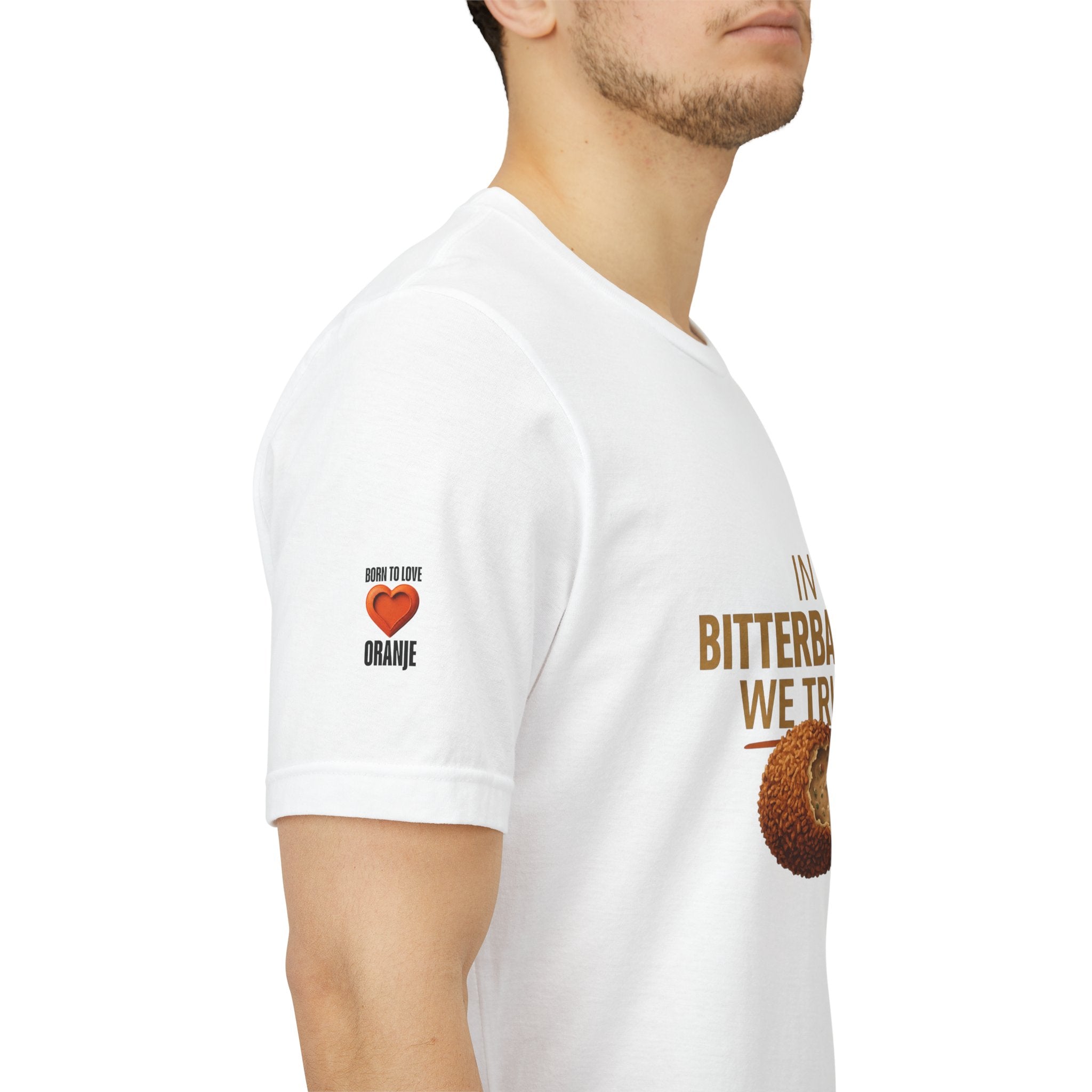 In Bitterballen We Trust Shirt, Funny Dutch Food Tee, Netherlands Snack Gift, Dutch Humor T-Shirt, Bitterballen Expat Gift, Holland