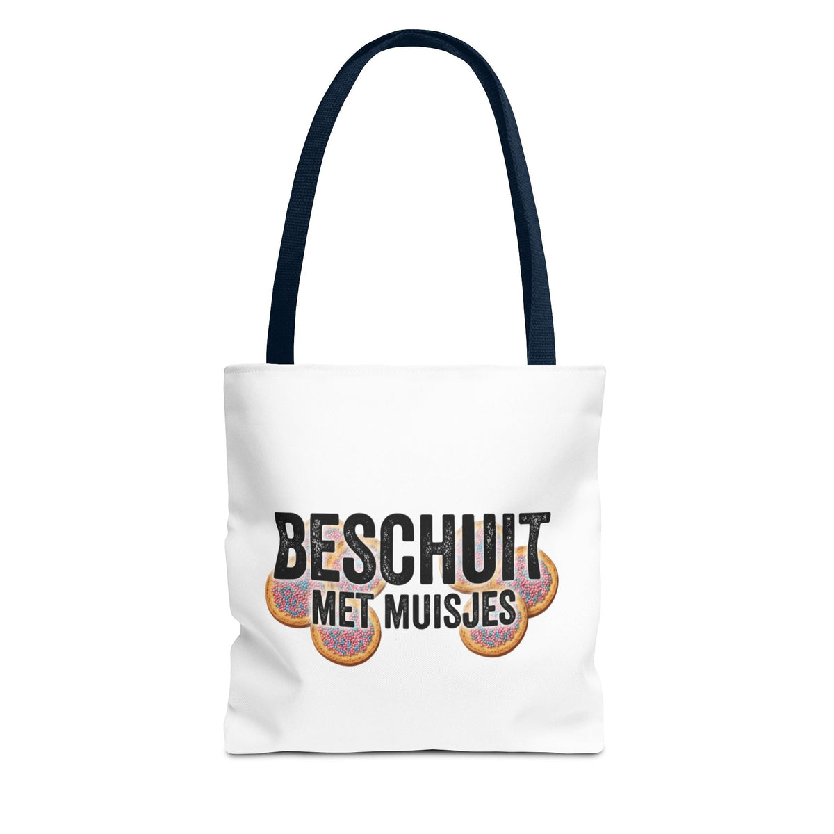 Babyshower shopper Nederland – Tote Bag Beschuit met Muisjes Printify