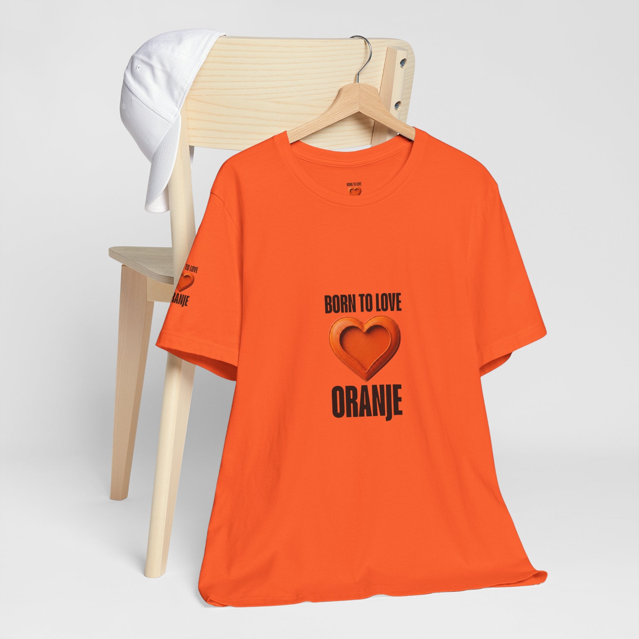 Born to Love Oranje | expat shirt Nederland Printify