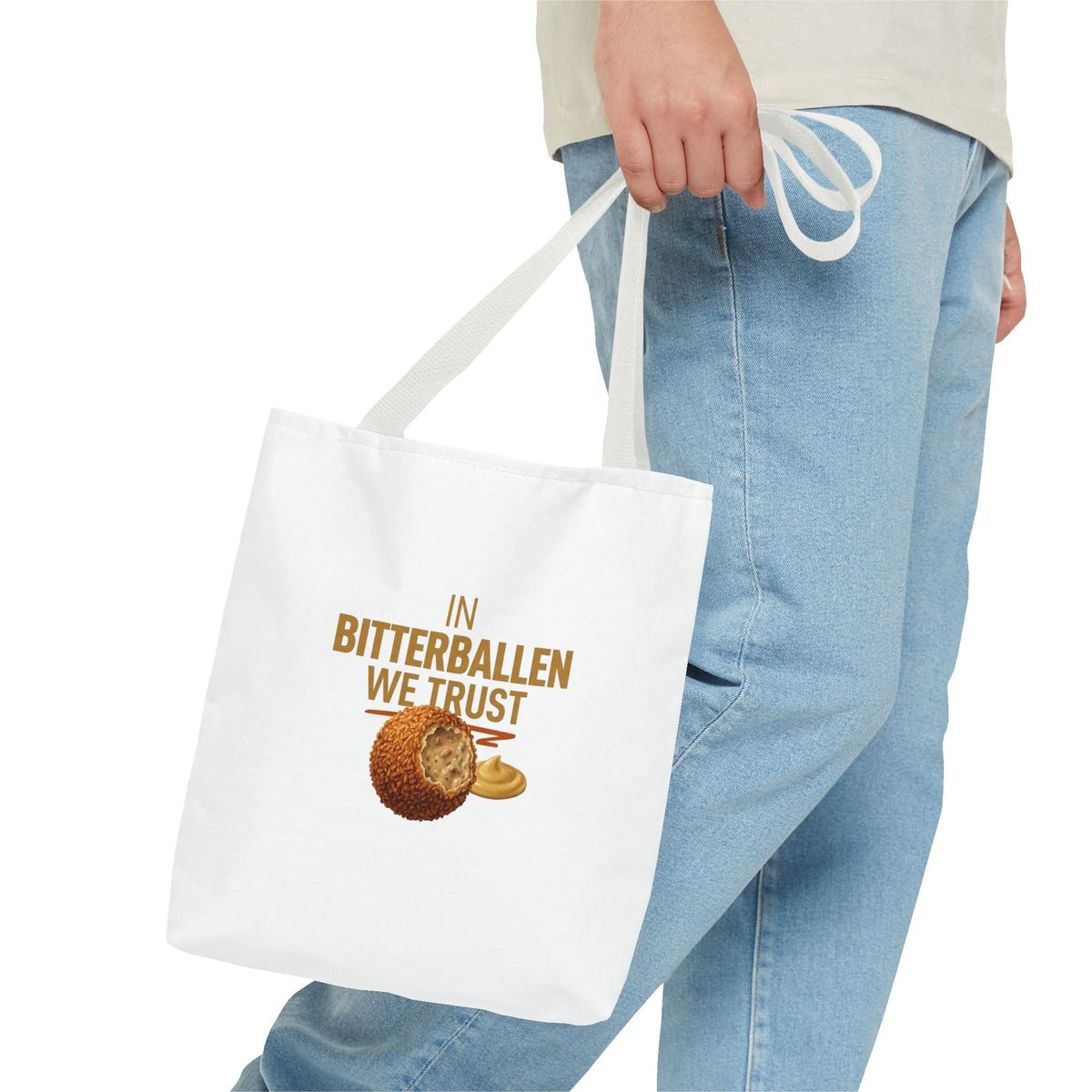 Tote Bag – Bitterballen | Typisch Nederlandse Tas Printify