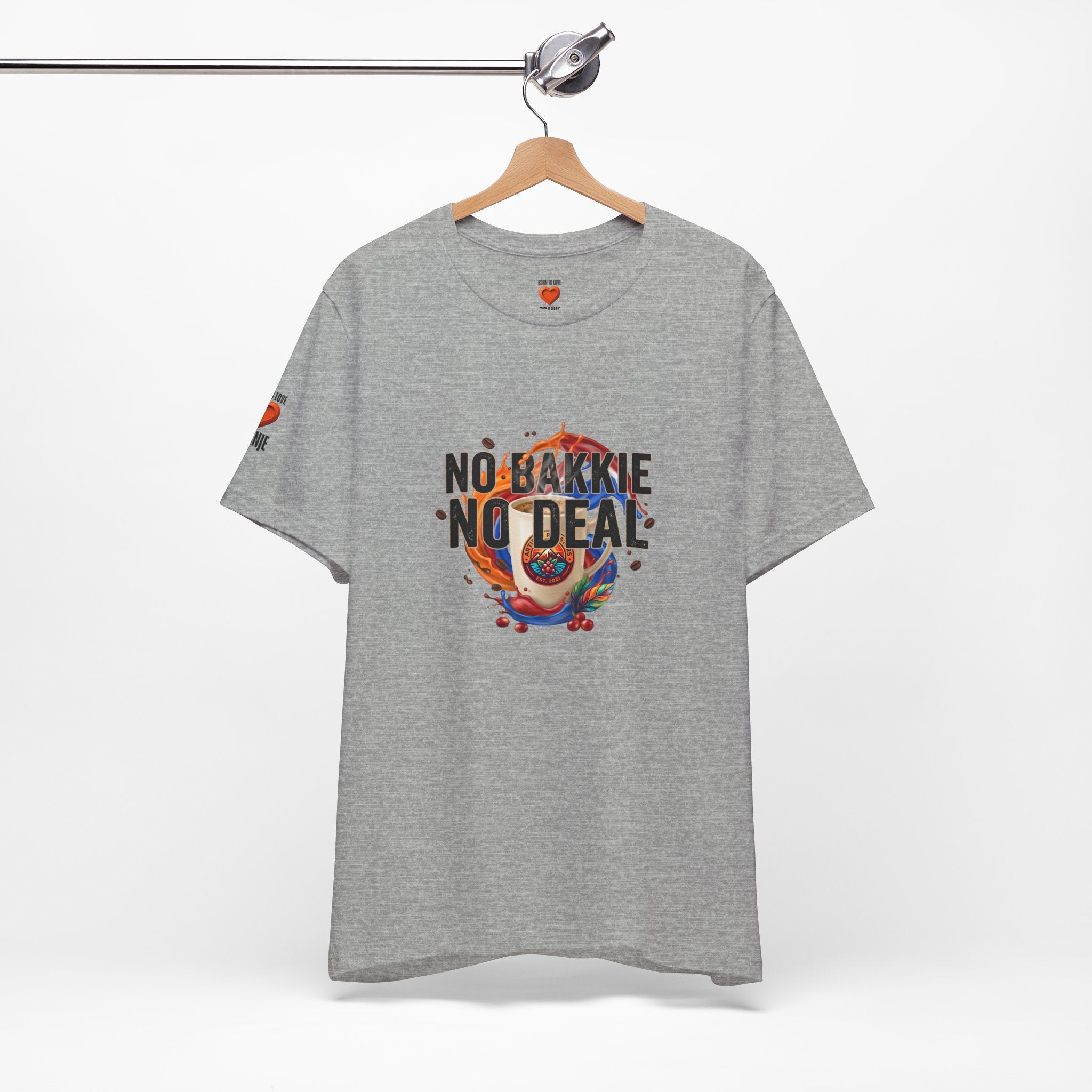 No Bakkie No Deal Shirt | Typisch Nederlands Koffie T-shirt Printify