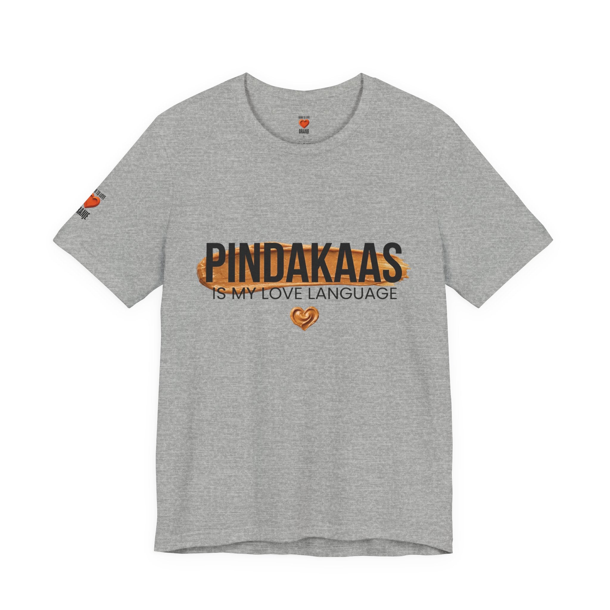 Pindakaas Is My Love Language Shirt, Funny Dutch Expat Gift, Netherlands Peanut Butter Tee, Holland Food Humor T-Shirt, Dutch Gift